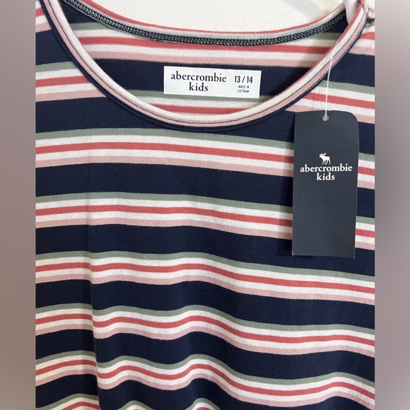 Abercrombie striped top 13/14 NWT - Picture 4 of 4